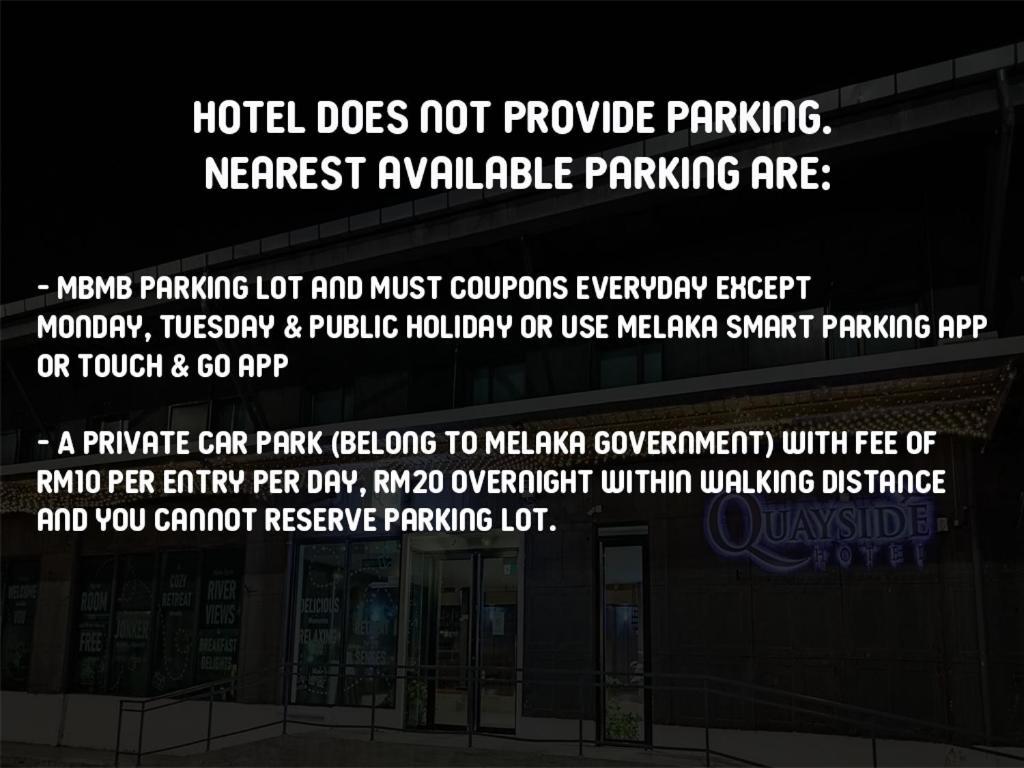 Quayside Hotel Malacca Екстериор снимка
